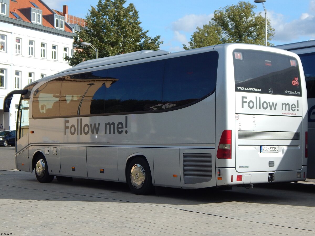 Mercedes Tourino von Follow Me! aus Polen in Greifswald am 14.09.2019