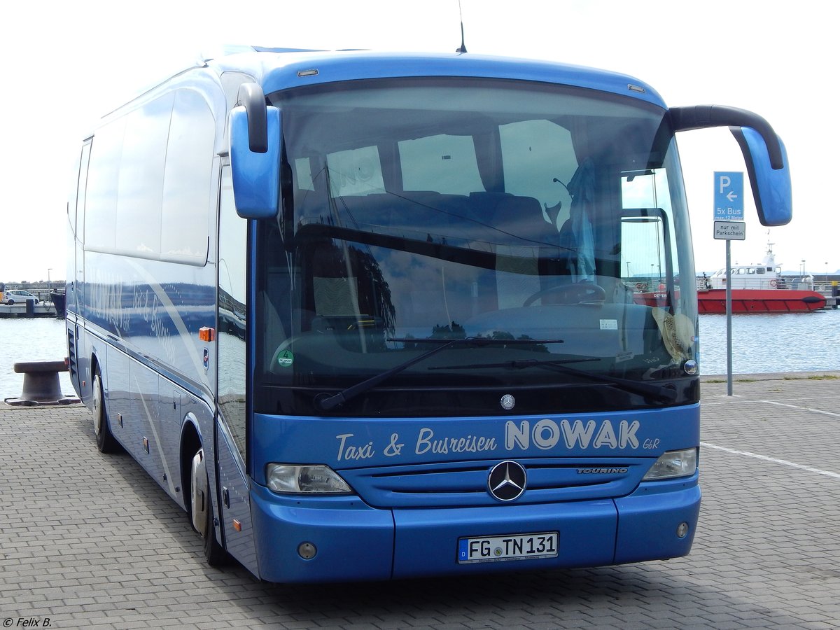Mercedes Tourino von Nowak aus Deutschland im Stadthafen Sassnitz am 17.07.2017