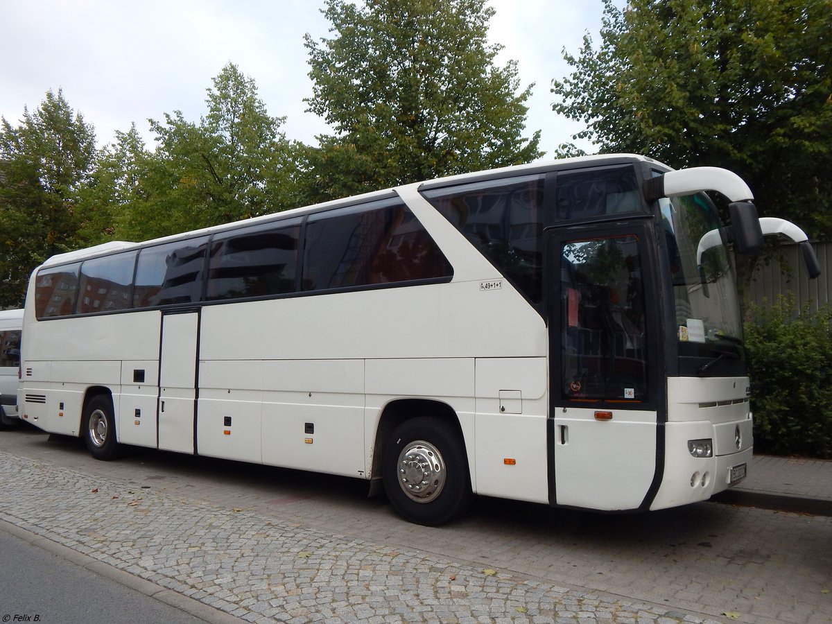 Mercedes Tourismo aus der Ukraine in Neubrandenburg am 02.09.2018