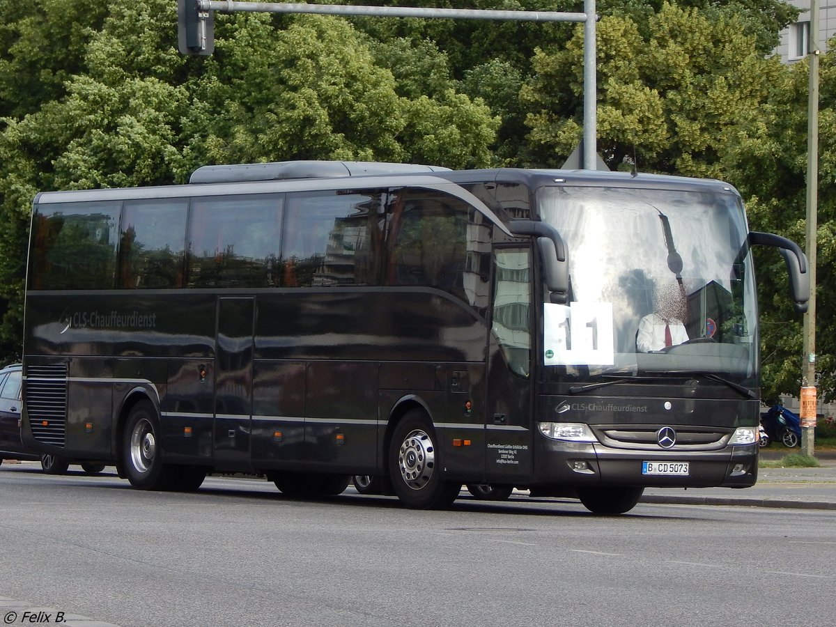 Mercedes Tourismo vom CLS-Chauffeurdienst aus Deutschland in Berlin am 10.06.2016