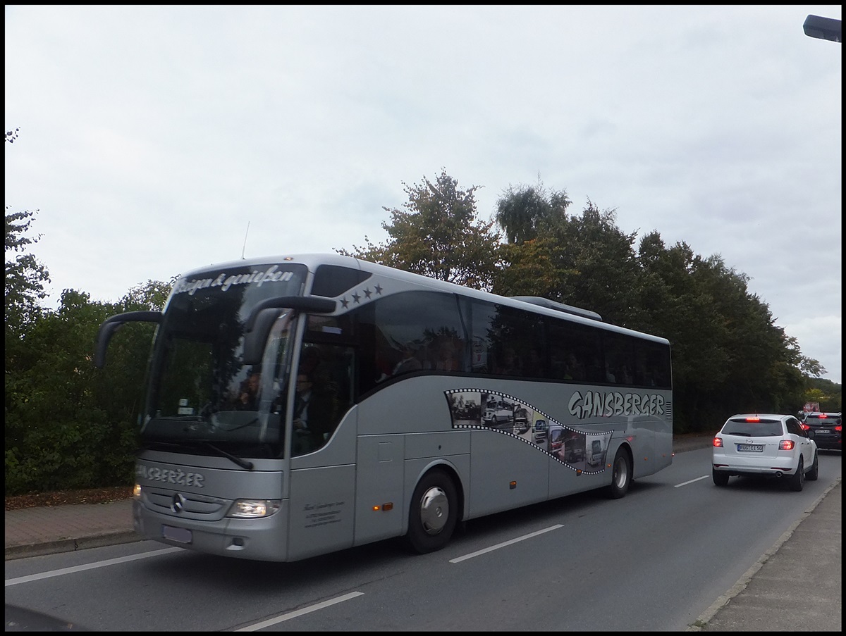 Mercedes Tourismo von Gansberger aus sterreich in Sassnitz am 28.09.2013