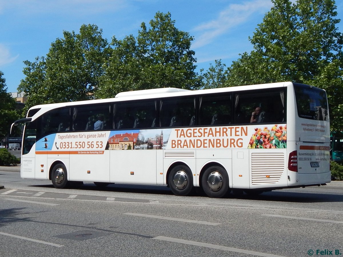 Mercedes Tourismo von H. Kortschlag Fahrservice aus Deutschland in Potsdam am 07.06.2016