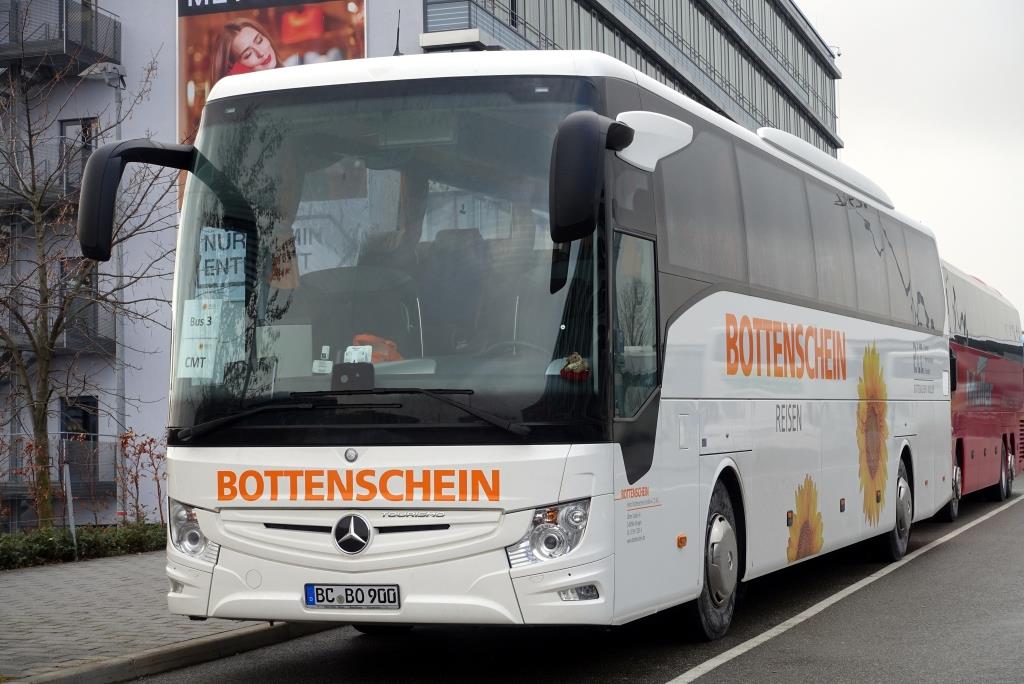 Mercedes Tourismo M  Bottenschein , Stuttgart Messe Januar 2019