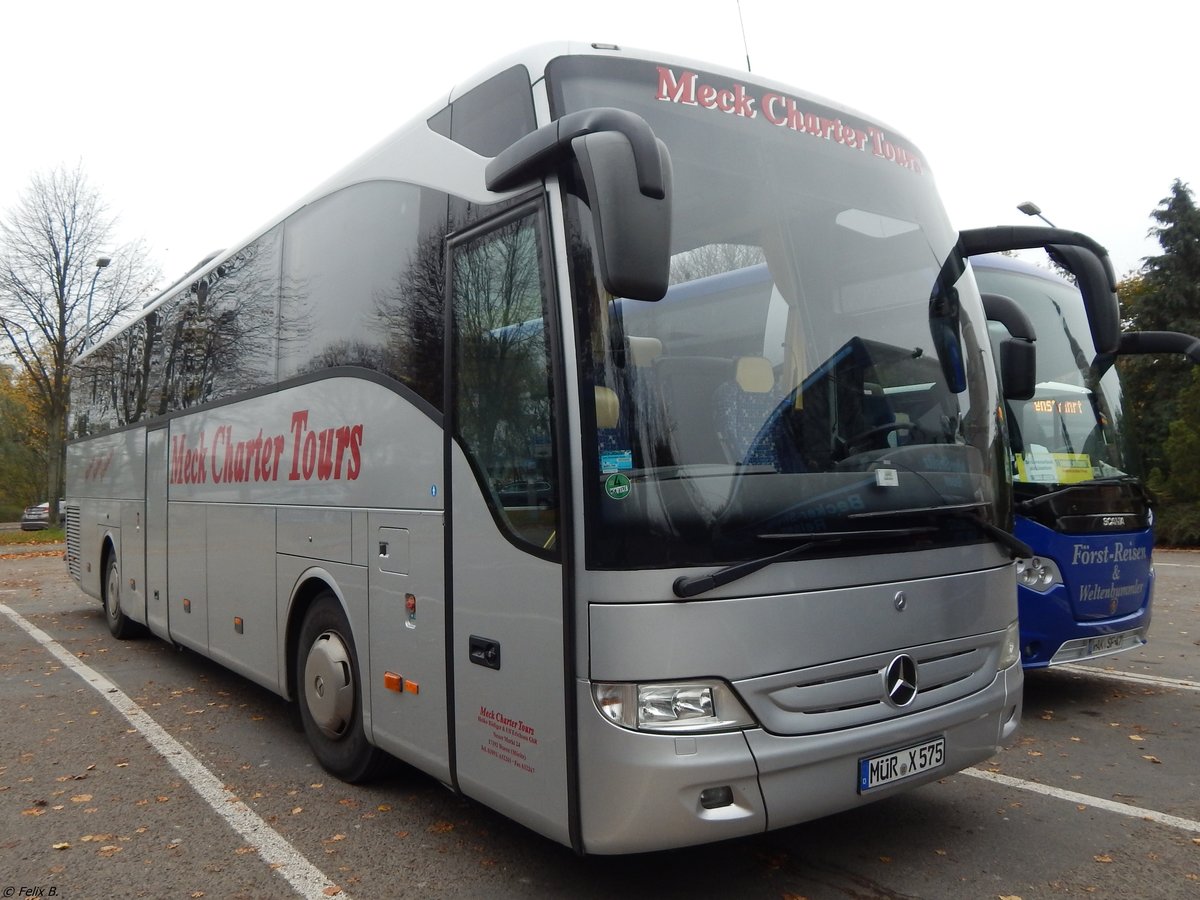 Mercedes Tourismo von Meck. Charter aus Deutschland in Stralsund am 29.10.2014