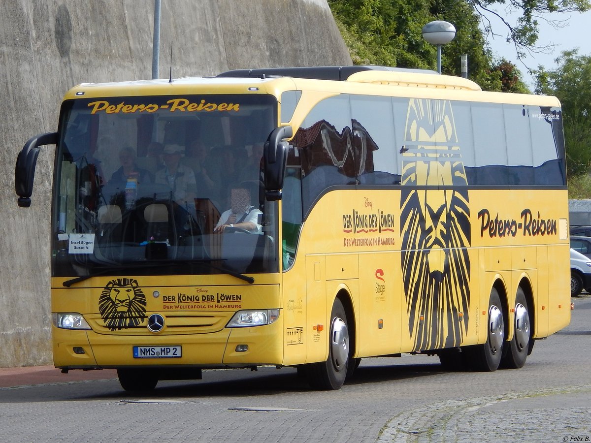 Mercedes Tourismo von Peters-Reisen aus Deutschland in Sassnitz am 26.08.2017