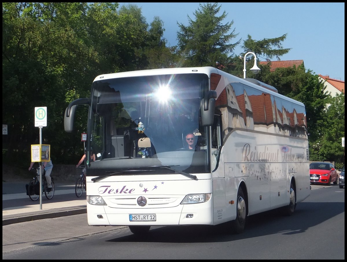 Mercedes Tourismo vom Reisedienst Teske aus Deutschland in Sassnitz am 22.05.2014