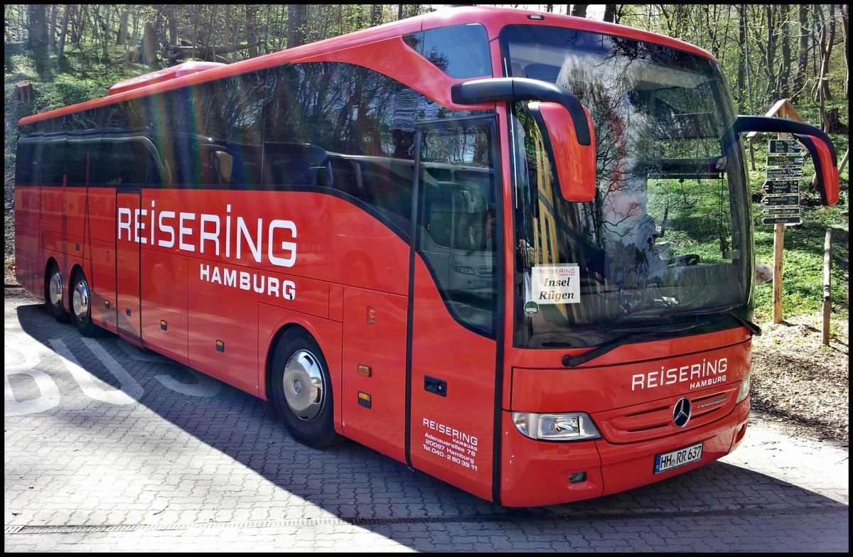 Mercedes Tourismo vom Reisering Hamburg aus Deutschland in Ghren am 18.04.2014