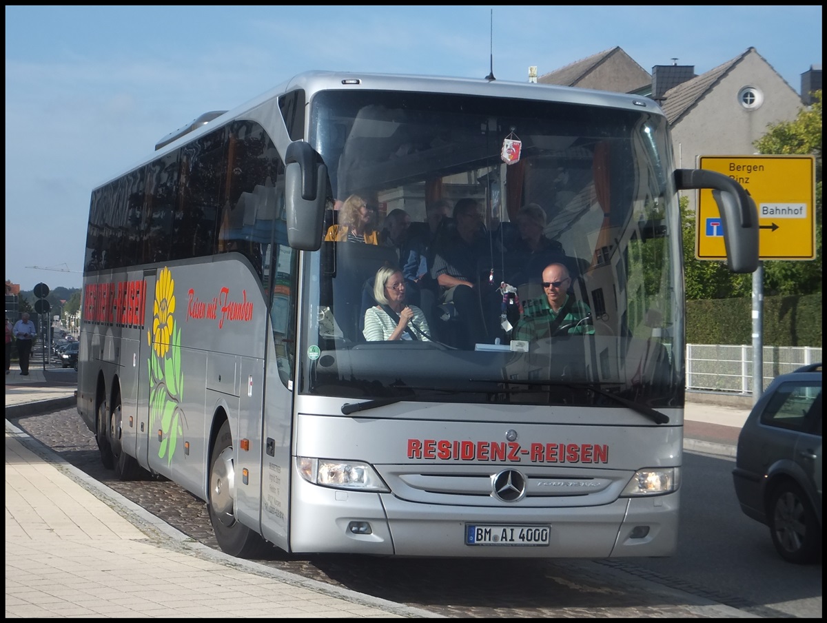 Mercedes Tourismo von Residenz-Reisen aus Deutschland in Sassnitz am 14.09.2013