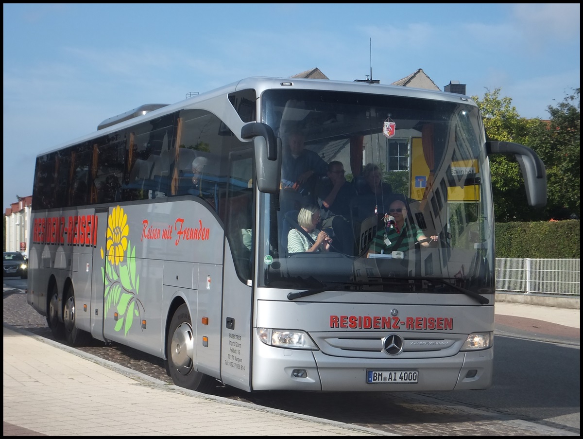Mercedes Tourismo von Residenz-Reisen aus Deutschland in Sassnitz am 14.09.2013