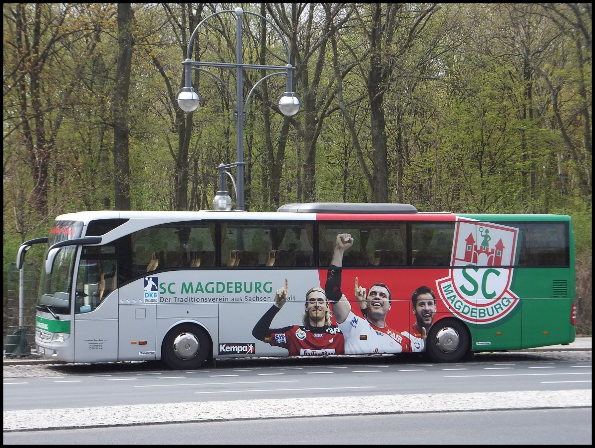 Mercedes Tourismo vom SC Magdeburg aus Deutschland in Berlin am 25.04.2013