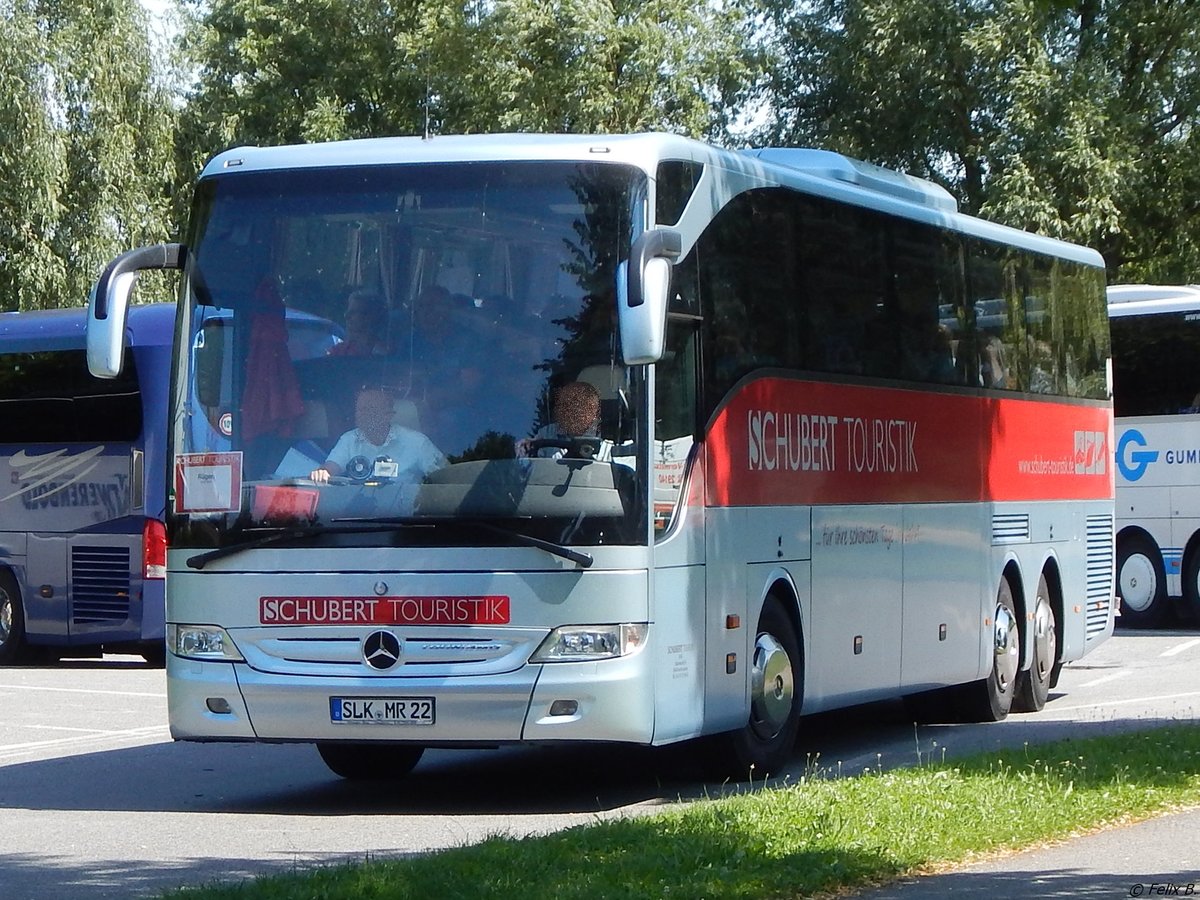 Mercedes Tourismo von Schubert Touristik aus Deutschland in Stralsund am 21.07.2017