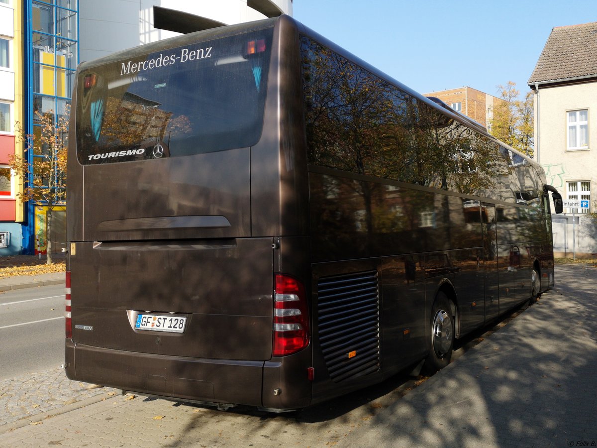 Mercedes Tourismo von Skan-Tours aus Deutschland in Neubrandenburg am 14.10.2018
