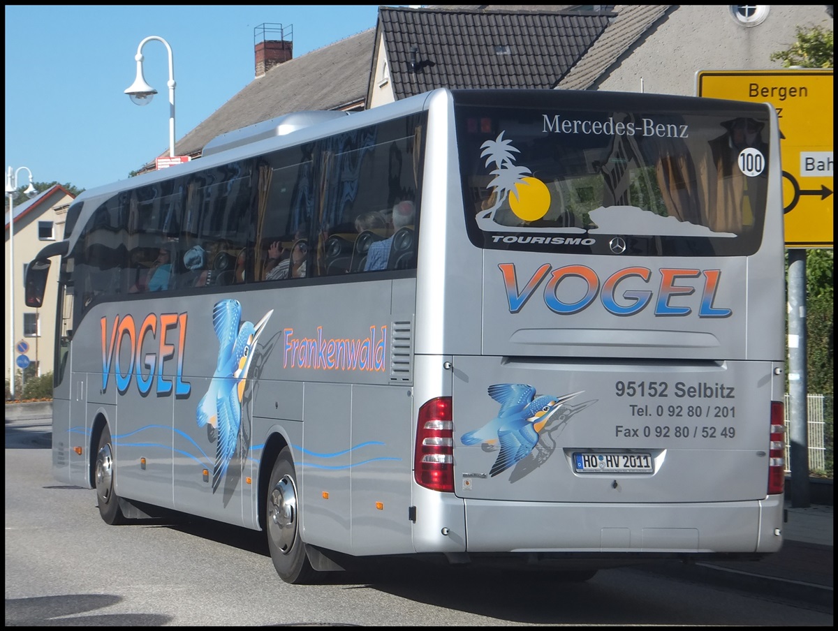 Mercedes Tourismo von Vogel aus Deutschland in Sassnitz am 07.09.2013