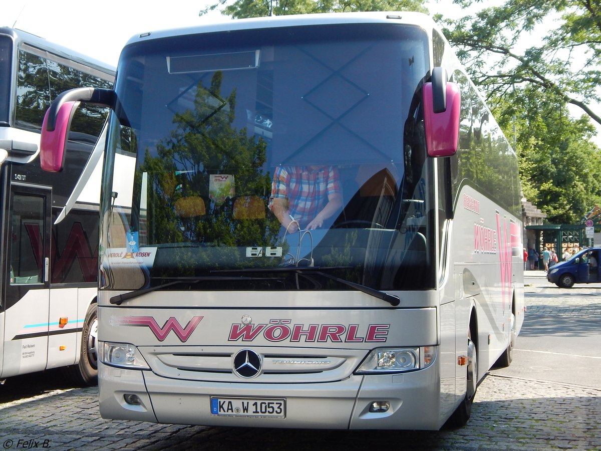 Mercedes Tourismo von Wöhrle aus Deutschland in Berlin am 08.06.2016