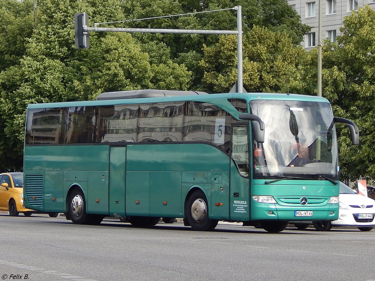 Mercedes Tourismo von Wohlbold aus Deutschland in Berlin am 10.06.2016
