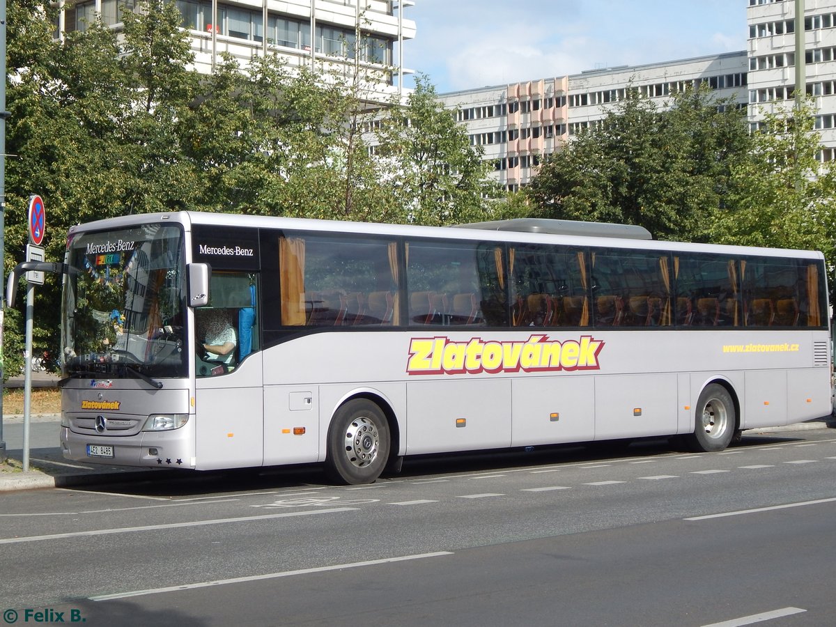 Mercedes Tourismo von Zlatovánek aus der Tschechei in Berlin am 24.08.2015