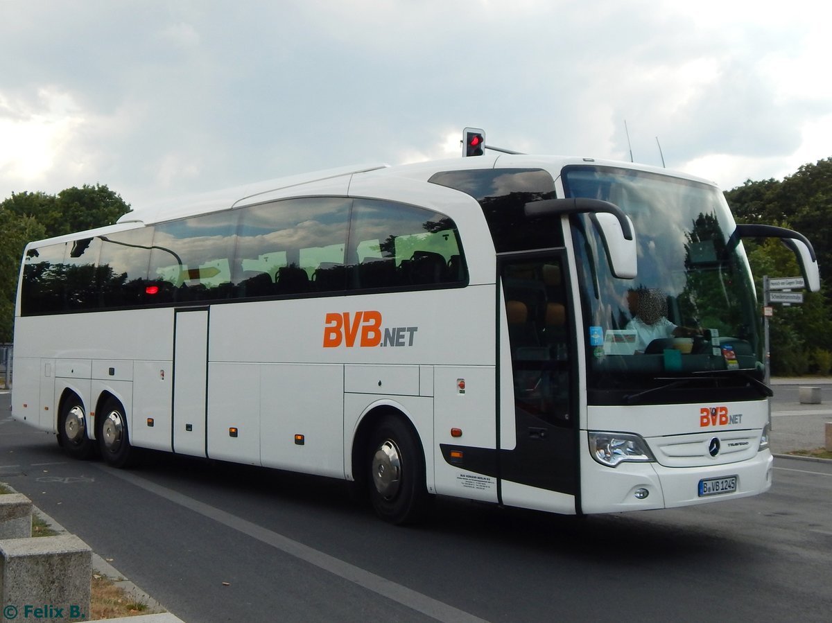 Mercedes Travego von BVB.net aus Deutschland in Berlin am 23.08.2015