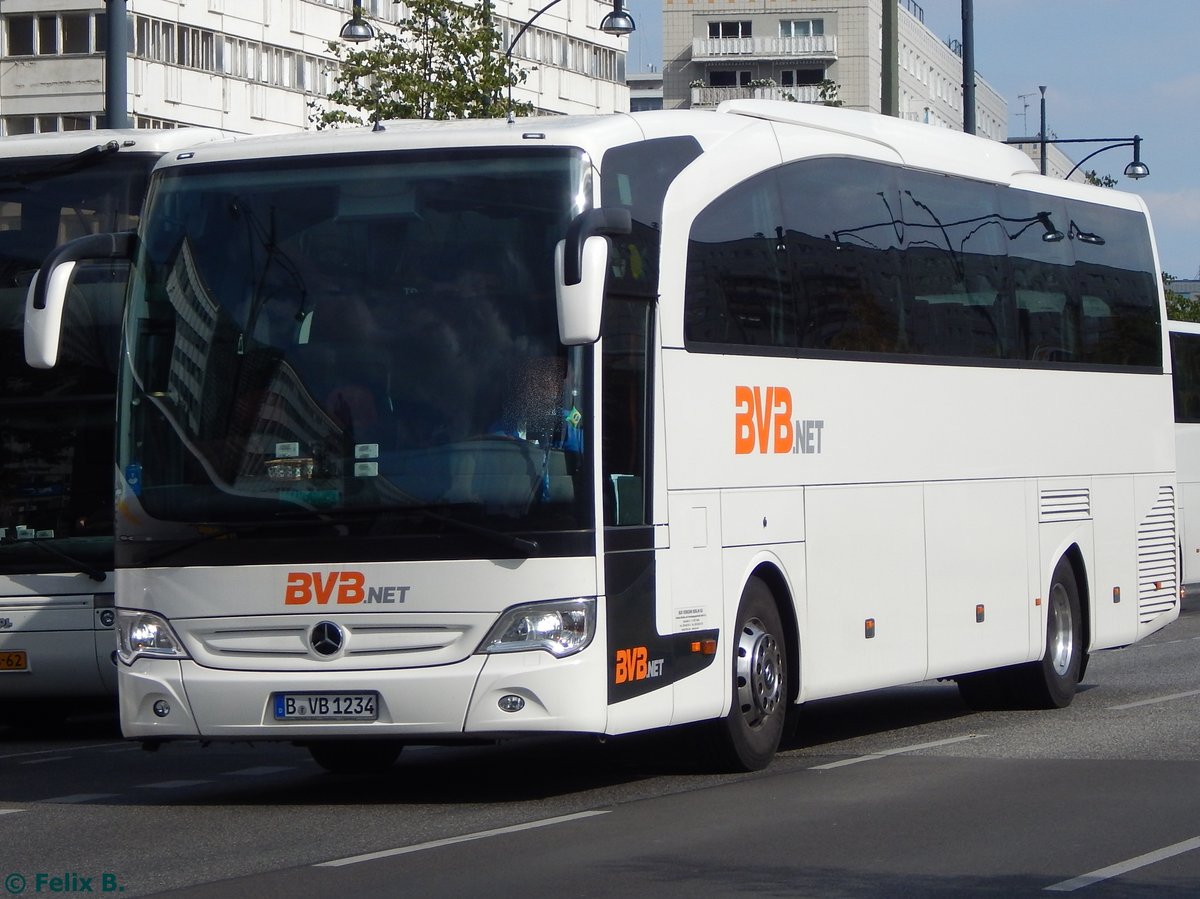 Mercedes Travego von BVB.net aus Deutschland in Berlin am 24.08.2015