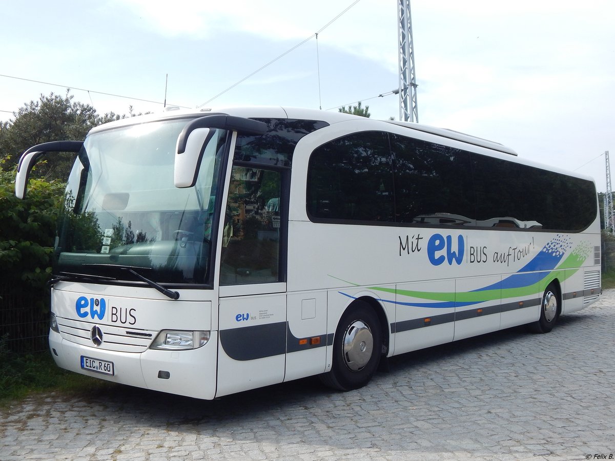 Mercedes Travego von EW Bus aus Deutschland in Binz am 30.08.2017