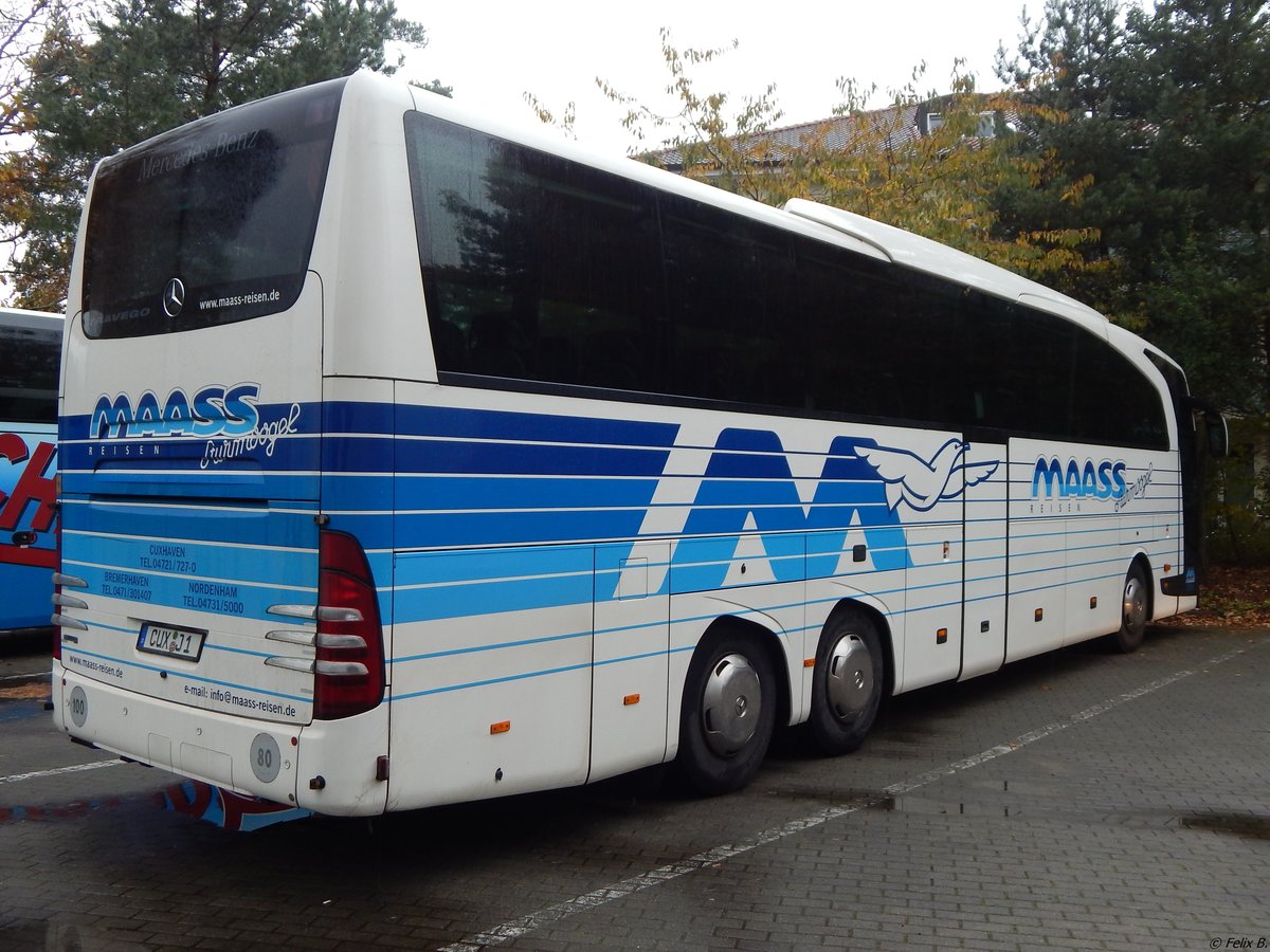 Mercedes Travego von Maass aus Deutschland in Binz am 05.11.2017
