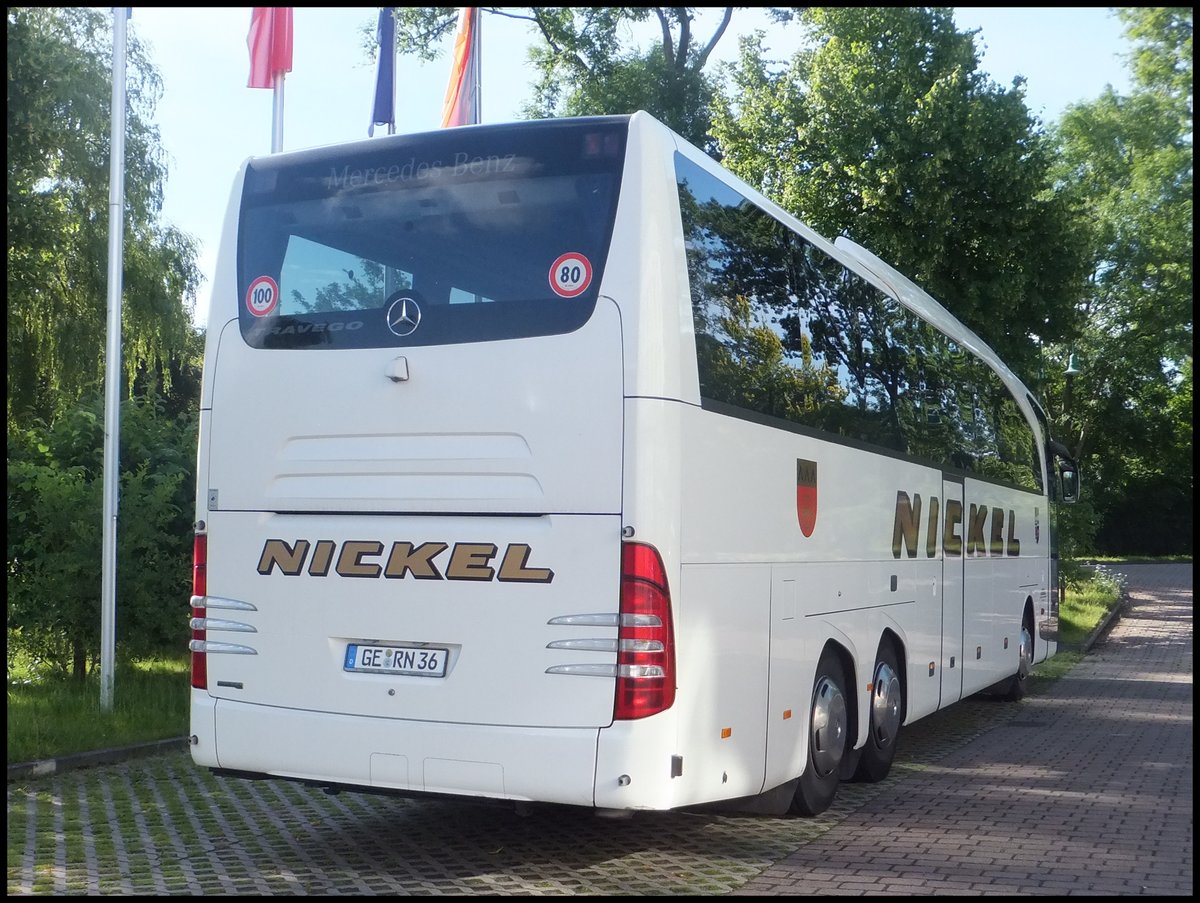 Mercedes Travego von Nickel aus Deutschland in Bergen am 30.06.2014