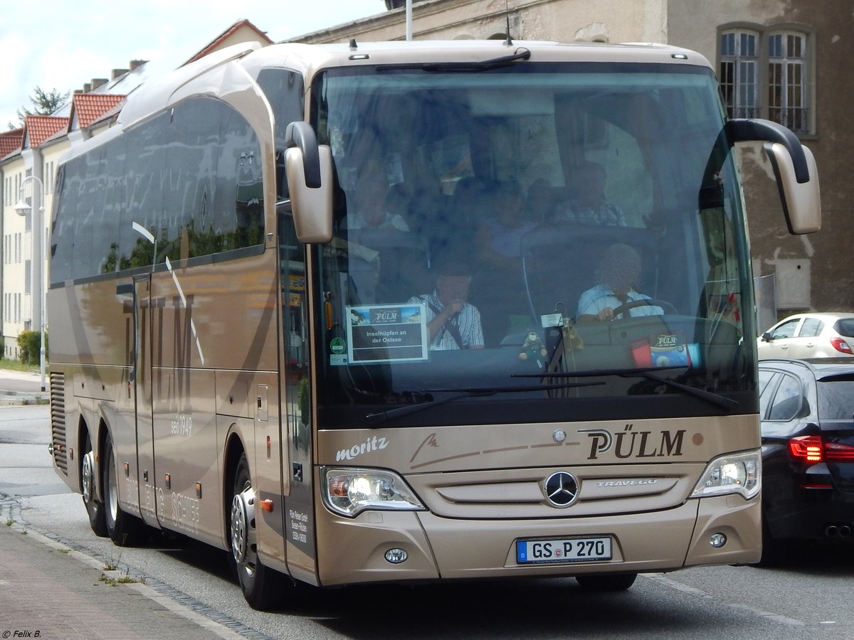 Mercedes Travego von Pülm aus Deutschland in Sassnitz am 29.08.2015