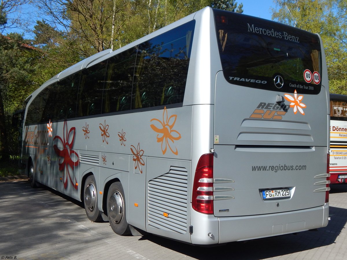 Mercedes Travego von Regiobus Mittelsachsen aus Deutschland in Binz am 04.05.2018