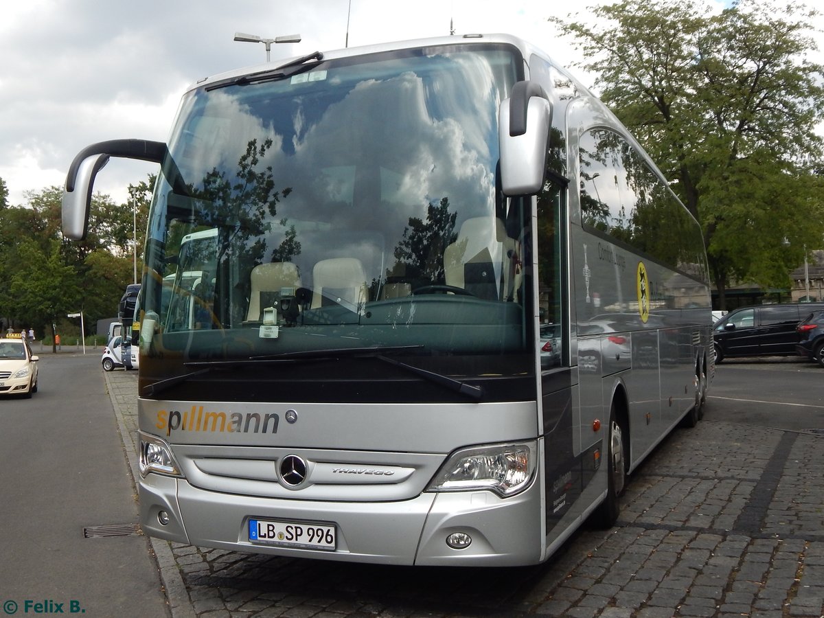 Mercedes Travego von Spillmann aus Deutschland in Berlin am 24.08.2015