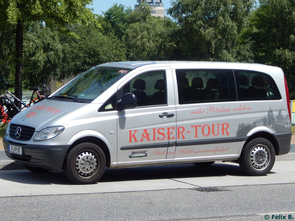 Mercedes Vito von Kaiser-Tour aus Deutschland in Potsdam am 07.06.2016