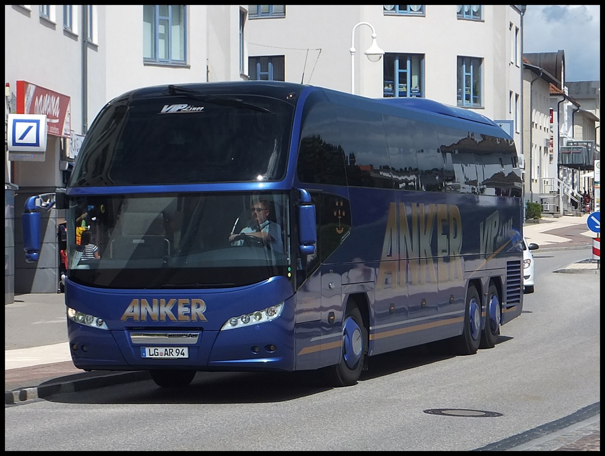 Neoplan Cityliner von Anker aus Deutschland in Sassnitz am 16.06.2013