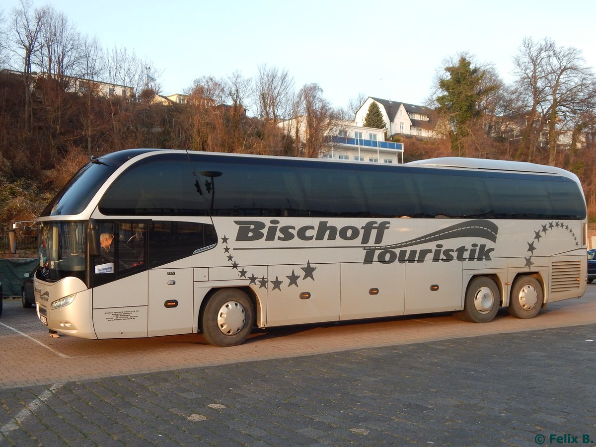 Neoplan Cityliner von Bischoff Touristik aus Deutschland im Stadthafen Sassnitz am 29.12.2016