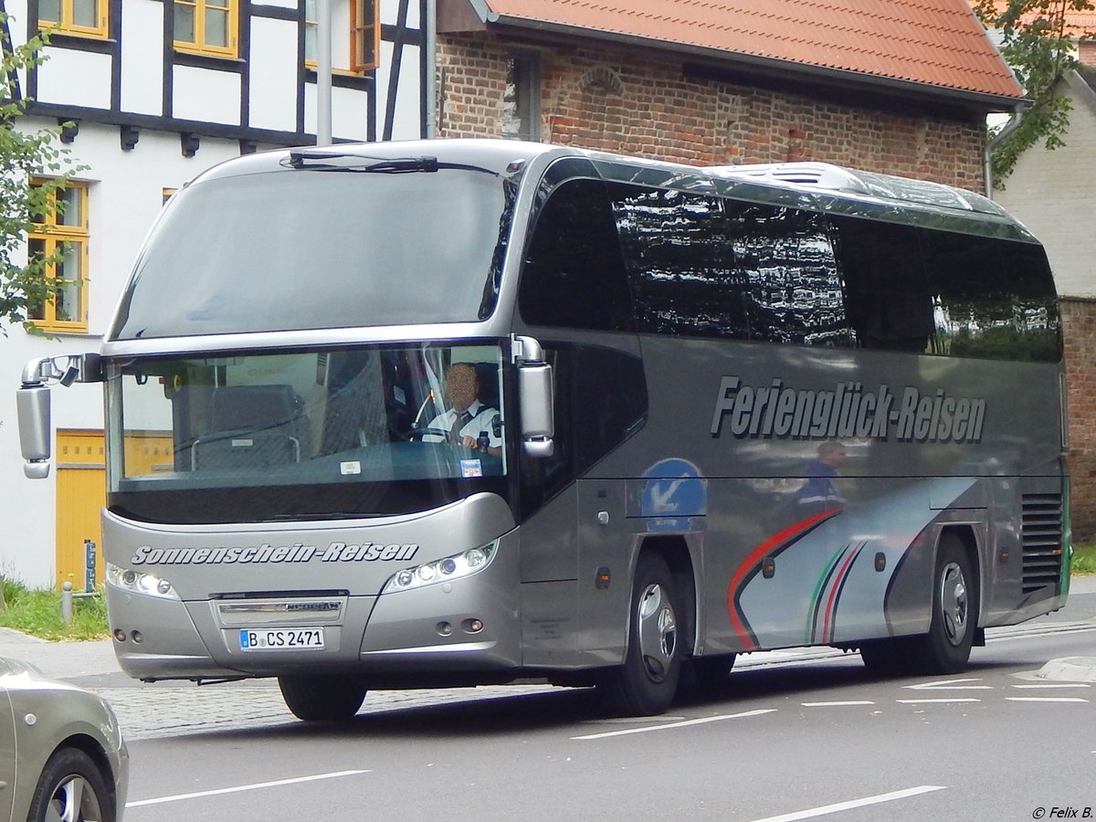 Neoplan Cityliner von Ferienglück-Sonnenschein-Reisen aus Deutschland in Stralsund am 21.07.2017