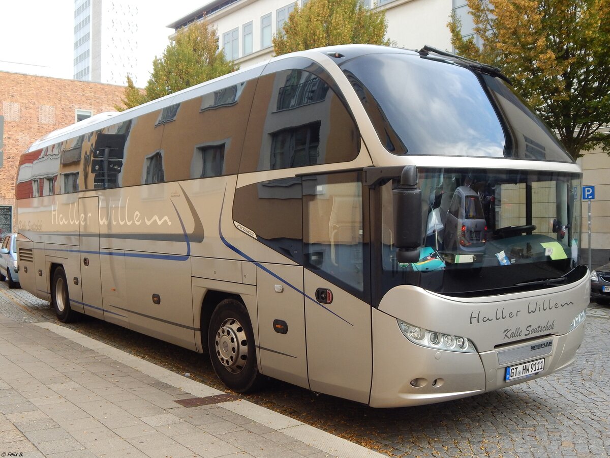 Neoplan Cityliner von Haller Willem Busreisen aus Deutschland in Neubrandenburg am 05.10.2019
