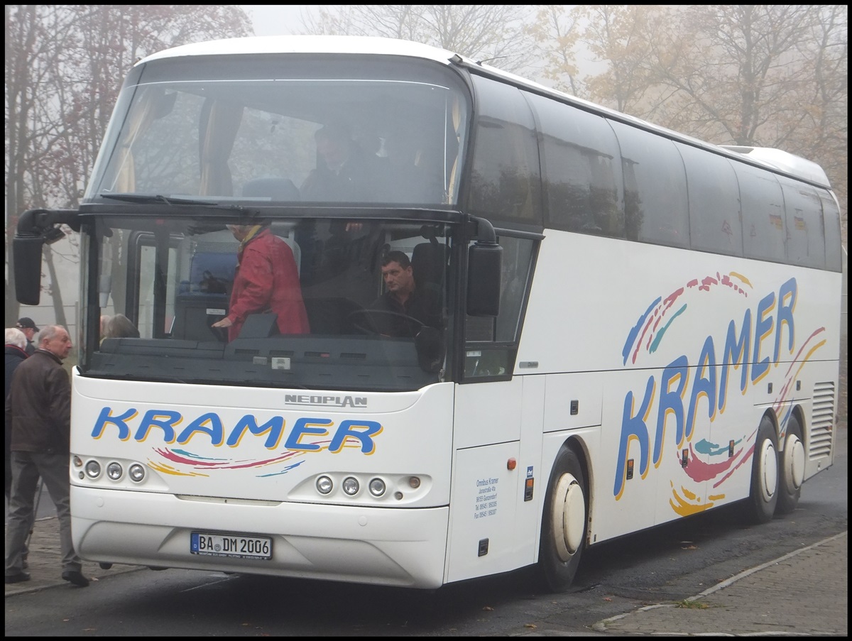 Neoplan Cityliner von Kramer aus Deutschland in Oberhof am 16.10.2013