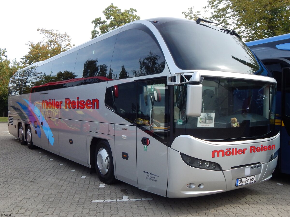 Neoplan Cityliner von Möller Reisen aus Deutschland in Waren am 15.09.2019