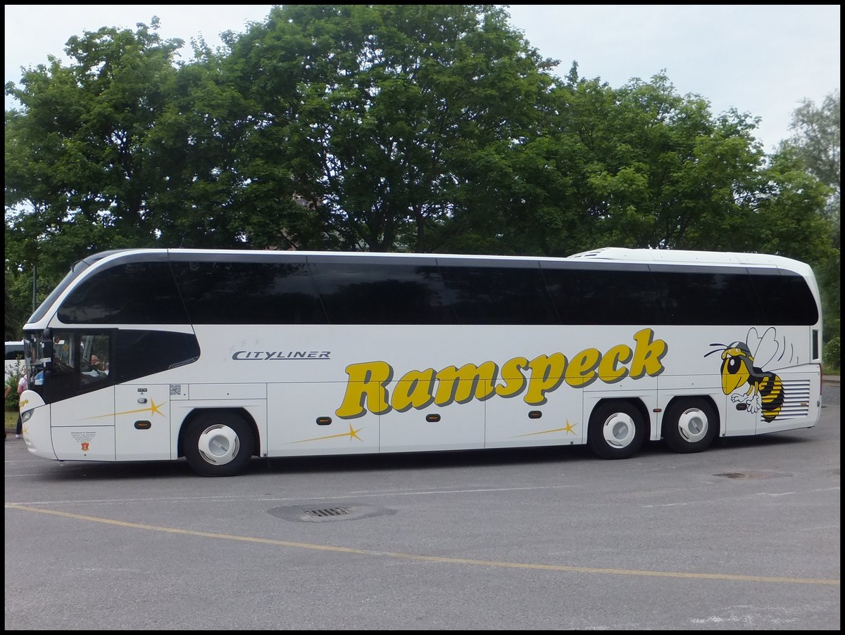 Neoplan Cityliner von Ramspeck aus Deutschland in Stralsund am 10.06.2014