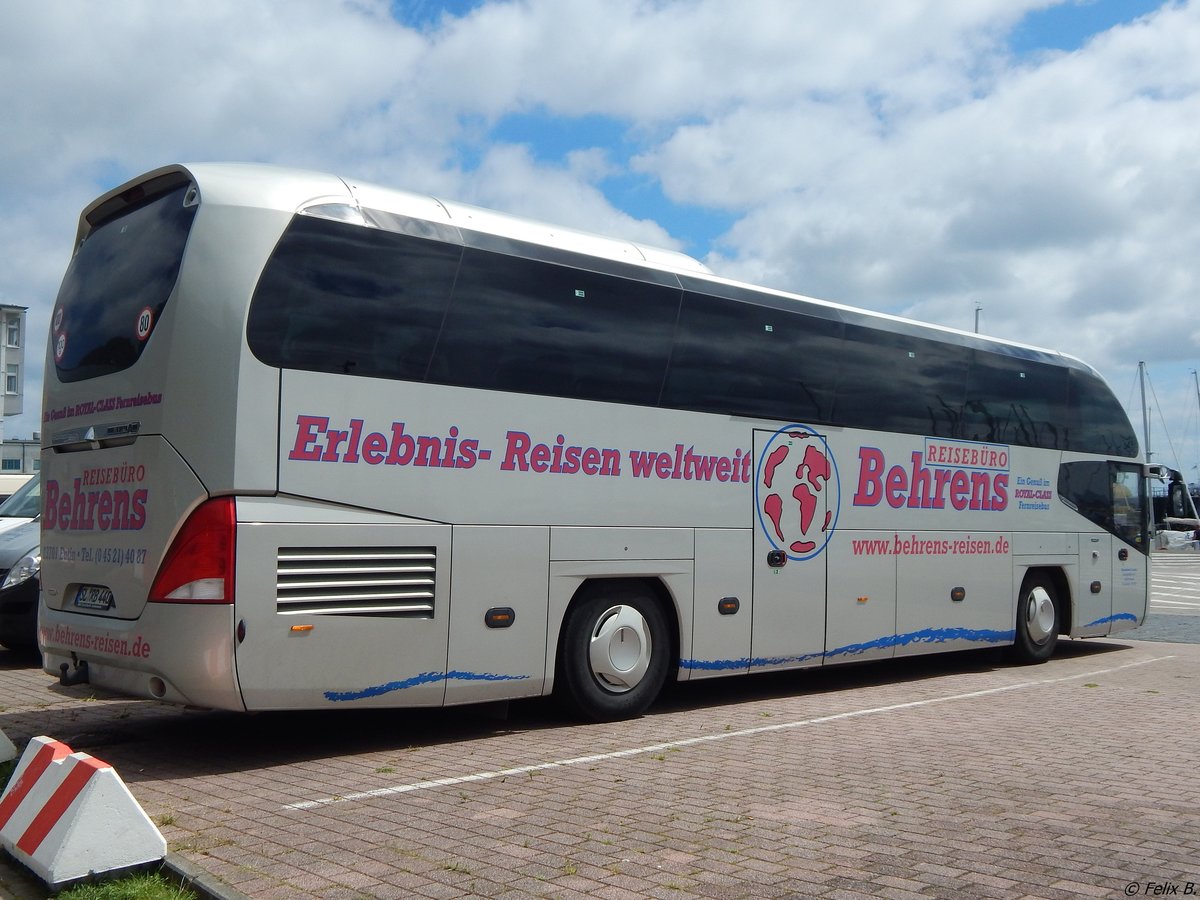 Neoplan Cityliner von Reisedienst Lausen aus Deutschland im Stadthafen Sassnitz am 13.07.2017