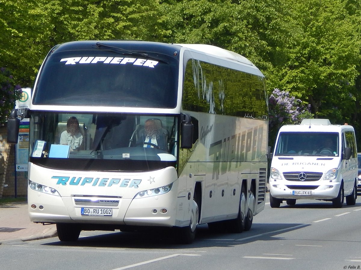 Neoplan Cityliner von Rupieper aus Deutschland in Sassnitz am 25.05.2015