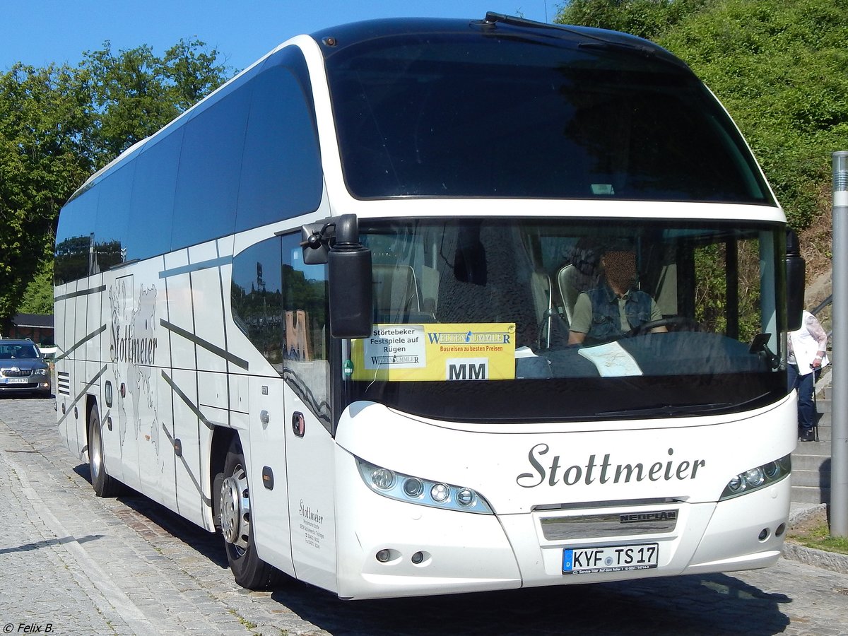 Neoplan Cityliner von Stottmeier aus Deutschland im Stadthafen Sassnitz am 15.07.2017