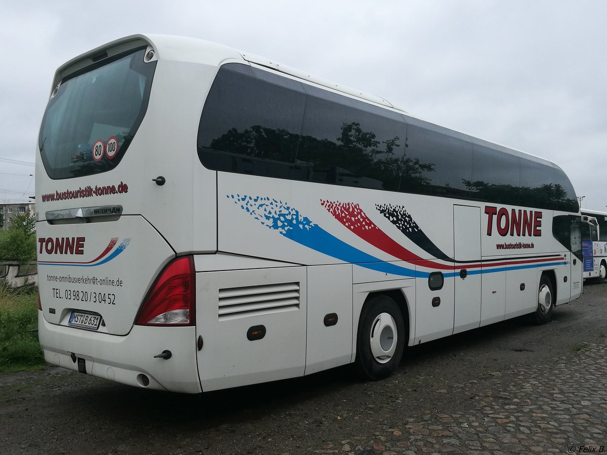 Neoplan Cityliner von Tonne aus Deutschland in Neubrandenburg am 24.06.2017