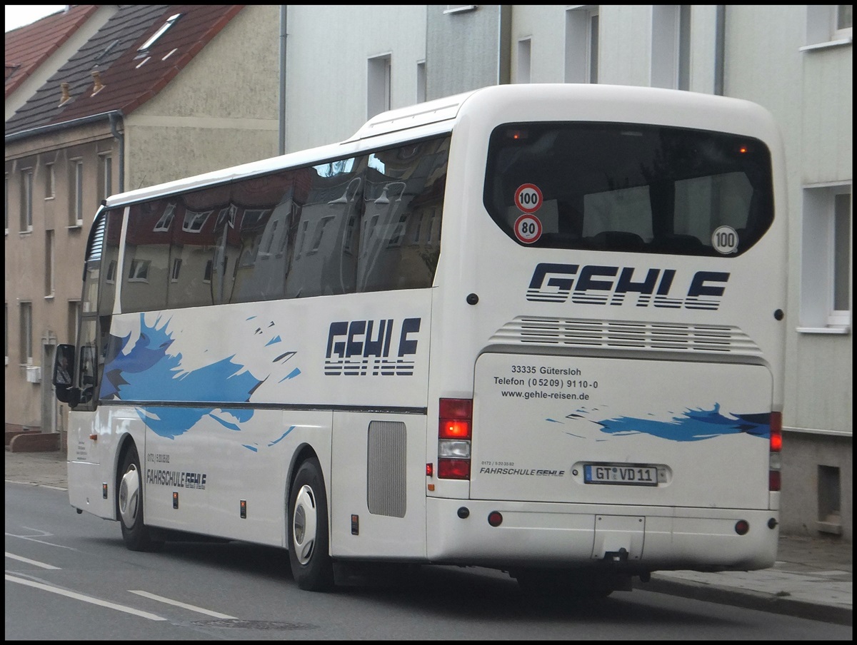 Neoplan Euroliner von Gehle aus Deutschland in Sassnitz am 15.09.2013 