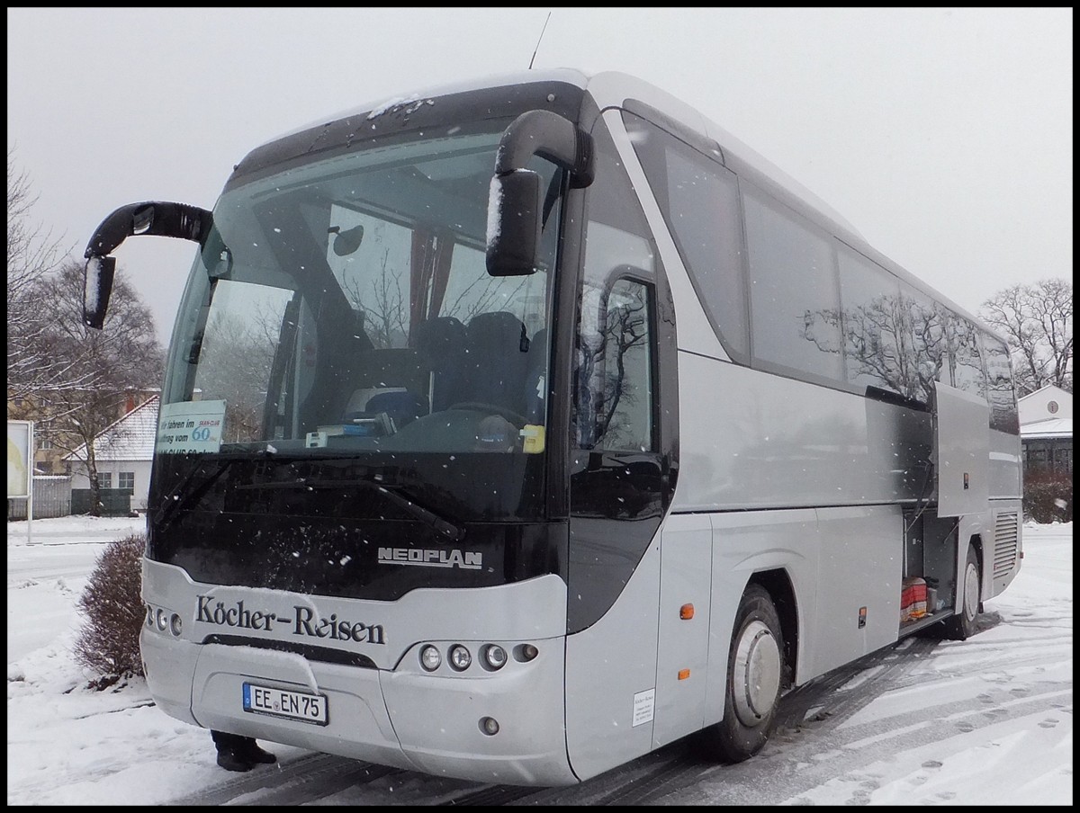 Neoplan Tourliner von Kcher-Reisen aus Deutschland in Sellin am 08.02.2013