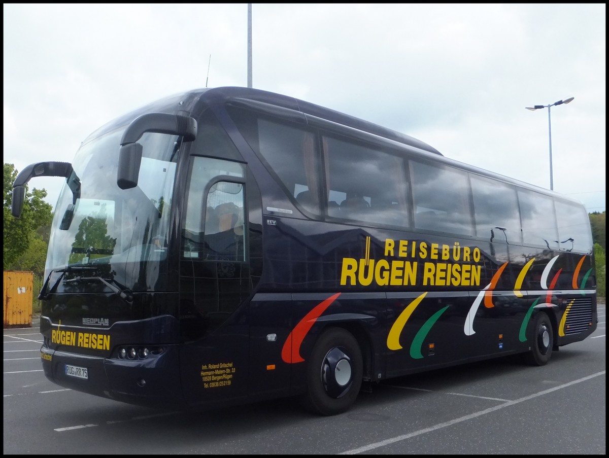 Neoplan Tourliner von Rügen Reisen aus Deutschland in Bergen am 05.05.2014