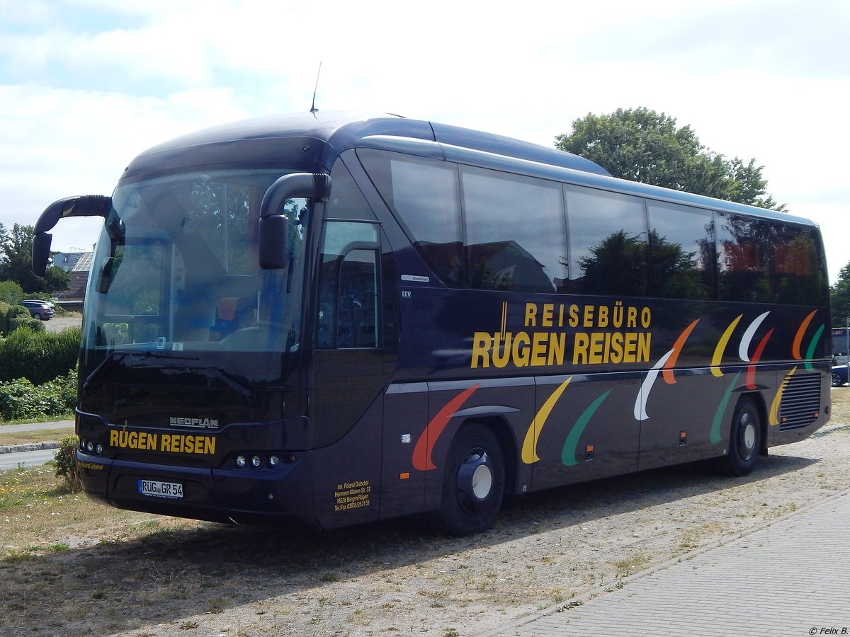 Neoplan Tourliner von Rügen Reisen aus Deutschland in Sassnitz am 14.07.2018