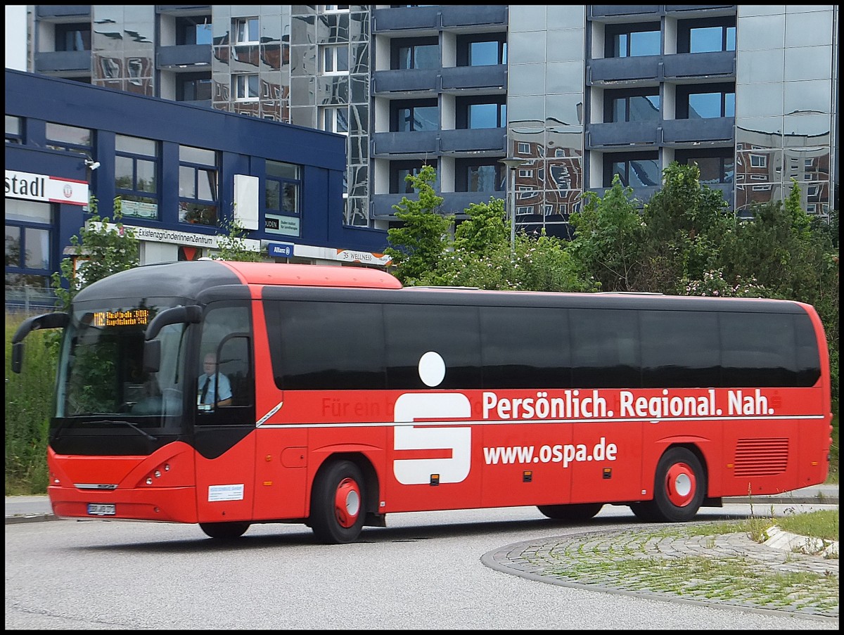 Neoplan Trendliner der Kstenbus GmbH in Rostock am 25.06.2013