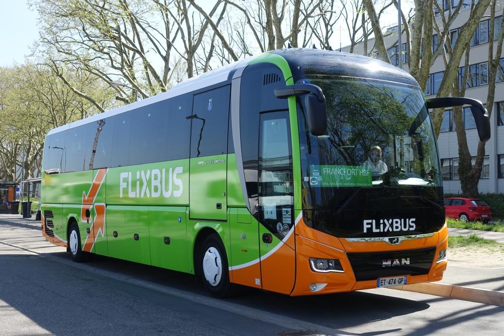 NEUHEIT: MAN Lion's Coach  Flixbus , Karlsruhe HBf/ZOB 19.04.2018