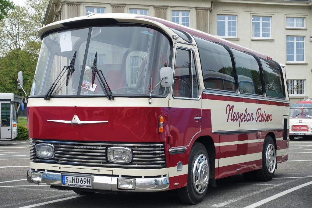 Oldtimer Neoplan ND 6  Neoplan Reisen , 5. Europatreffen historischer Omnibusse in Speyer 22.04.2017
