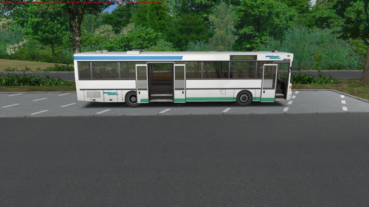 Omsi 2 MB O 407 steht auf der Map Neustedt V2 irgendwo auf einen Parkplatz. Den Bus gibst im Omsiforum.