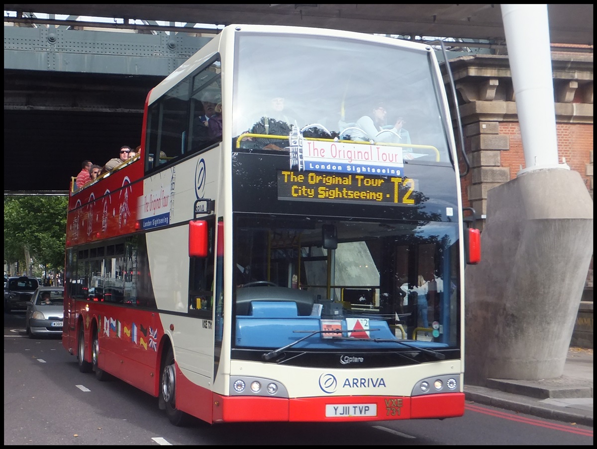 Optare von Arriva in London am 26.09.2013
