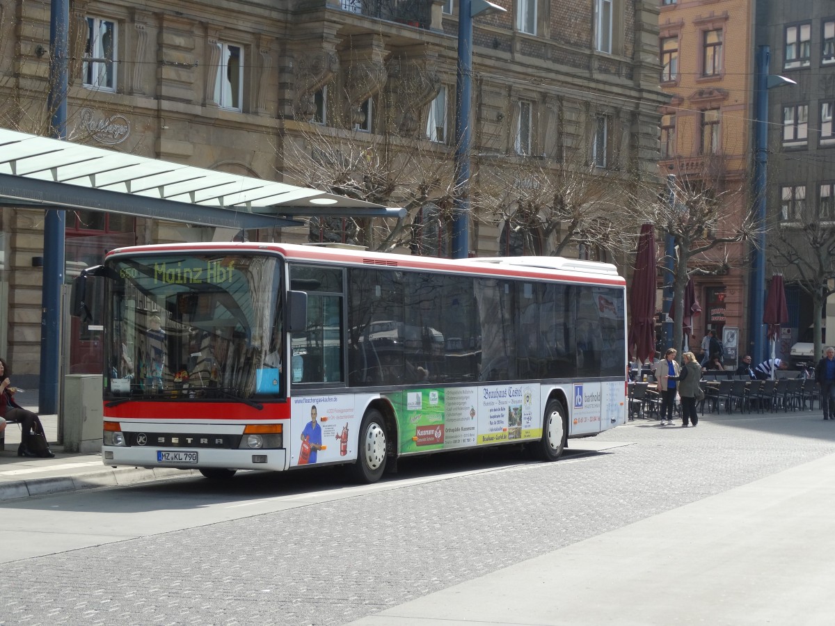 ORN Setra Bus am 10.04.15 in Mainz